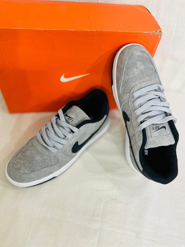 AF1 Court Borough Low 2 Grey-Black - Image 4